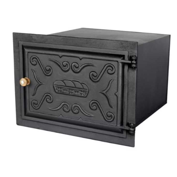 Forno Para Fogão Lenha Ferro Fundido E Caixote De Aço.