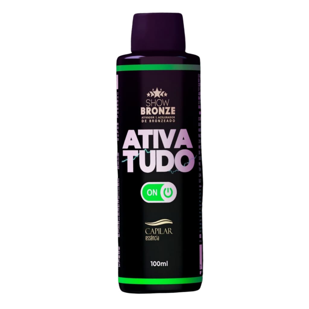Acelerador e Ativador Ativa Tudo 100ml Capilar Essência Show Bronze