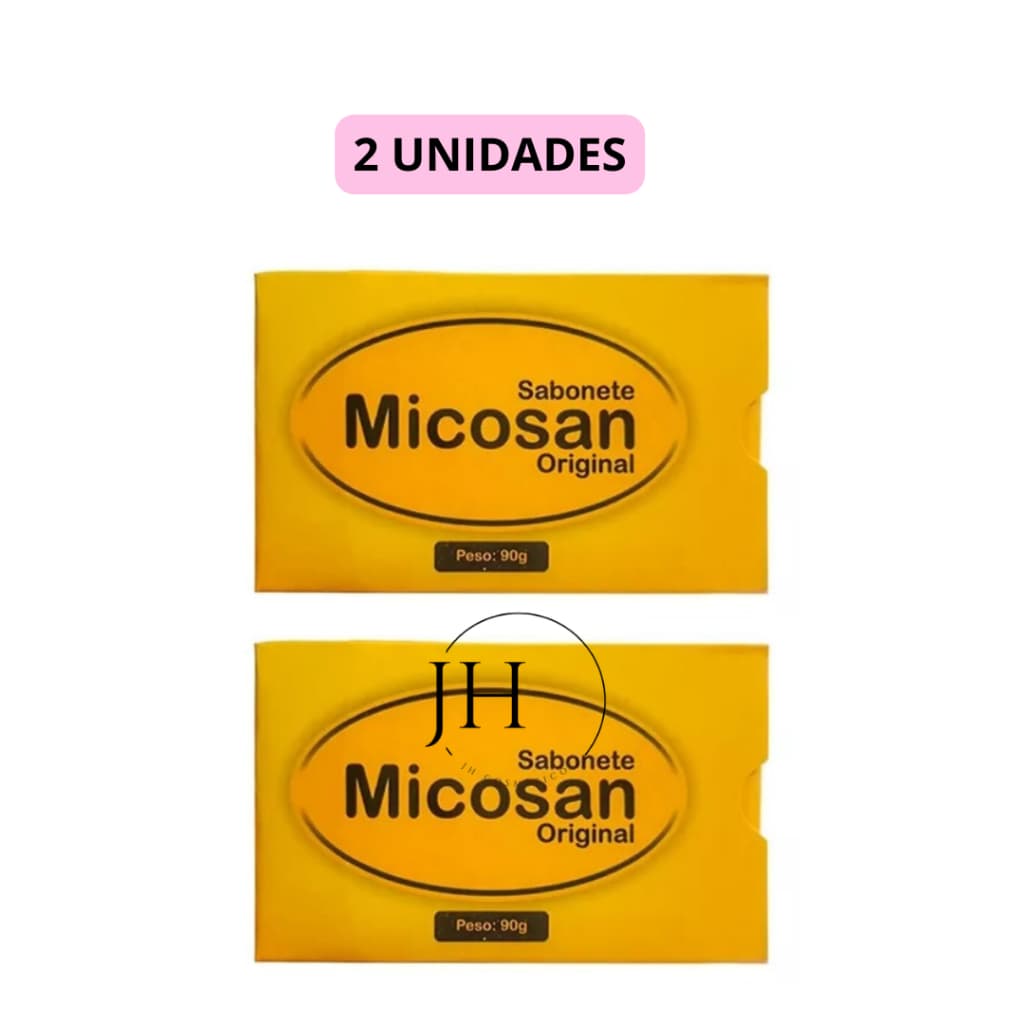 2 UN Micosan Sabonete barra 90g