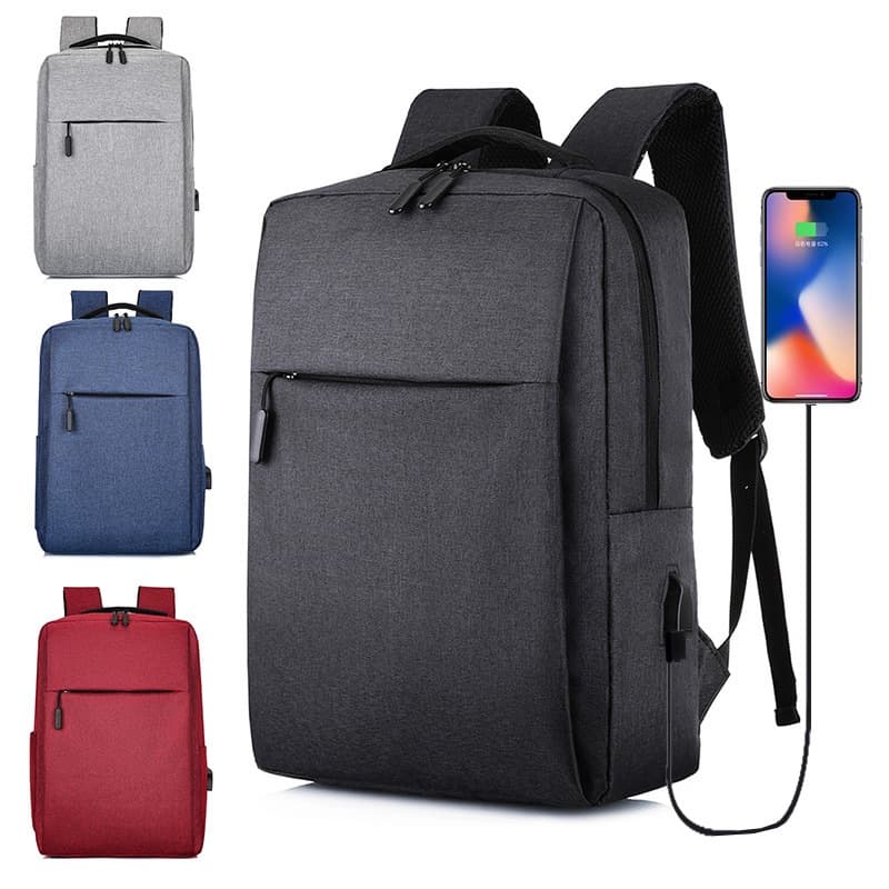 Mochila Escolar Notebook Executiva Adulto Masculina Feminina Bolsa Resistente Com USB