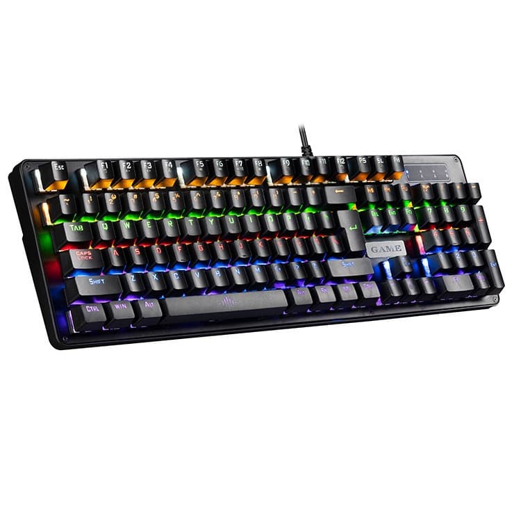 Teclado Gamer Semi-mecânico Rgb Anti-ghosting