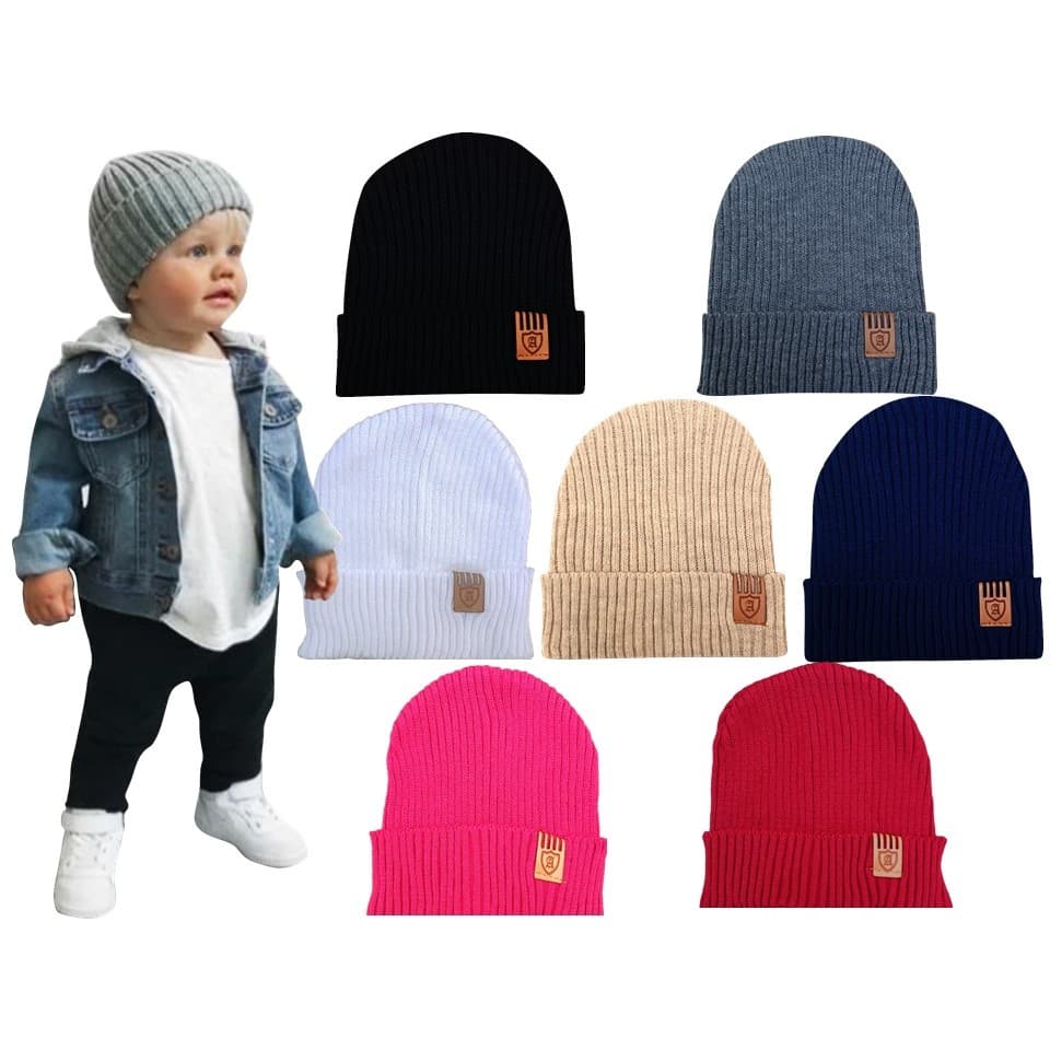 TOUCA DE FRIO ESTILO INFANTIL BEBÊ MENINO GORRO