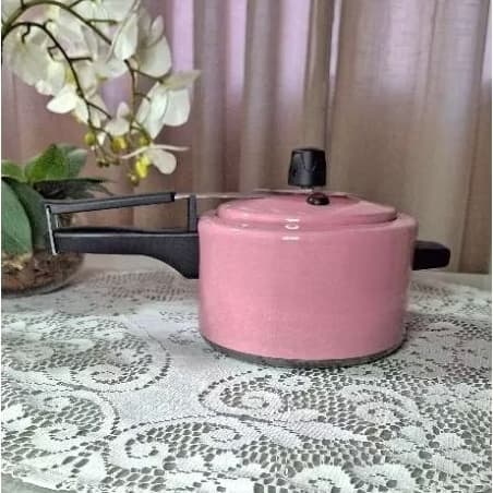 Panela de Pressão 2,5L Rosa Bebê Tradicional