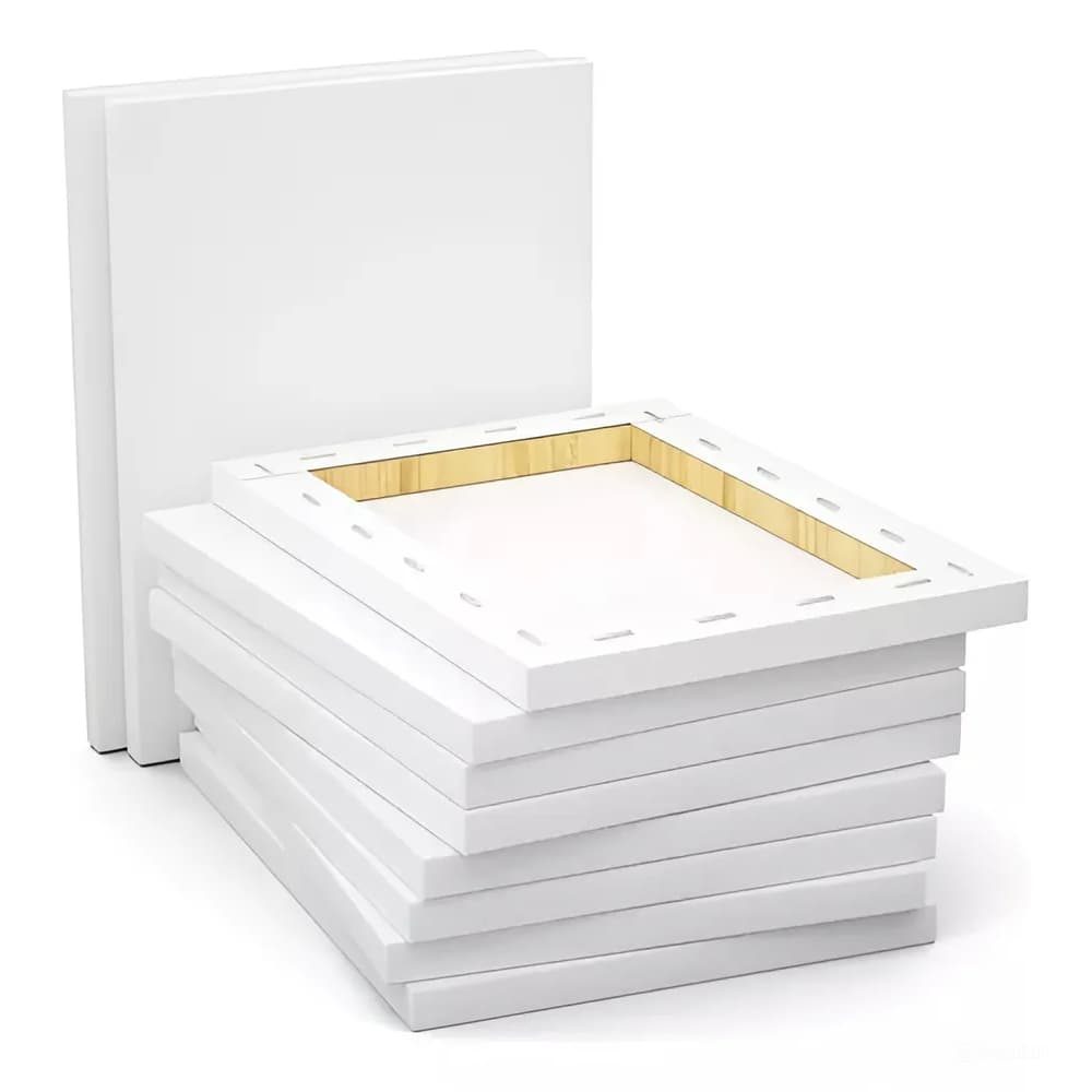 Tela de Pintura 10X15 - pacote com 6 unidades