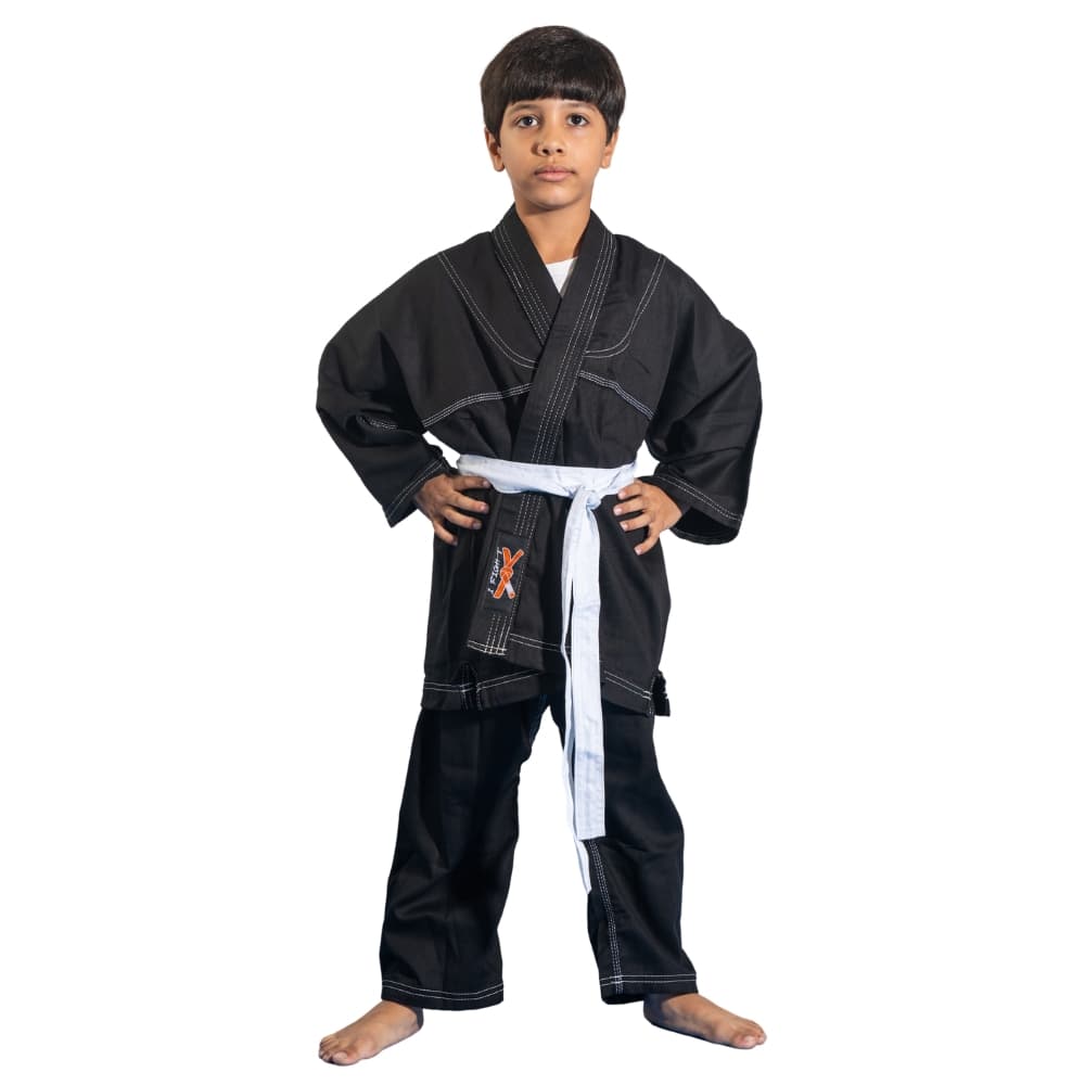 Kimono Jiu-Jitsu Judô Infantil 1 Fit