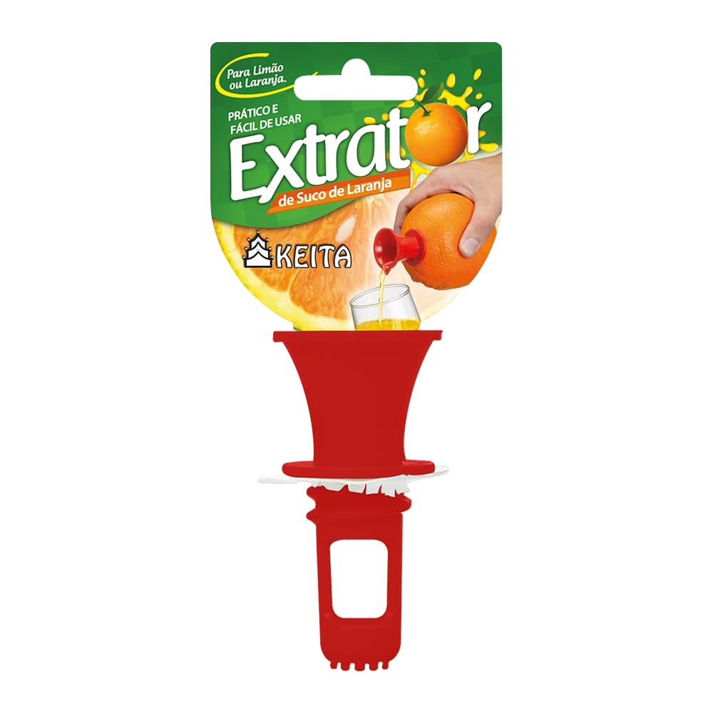 Extrator Manual De Suco De Laranja Fruta Cozinha Rápido Prático Individual Keita