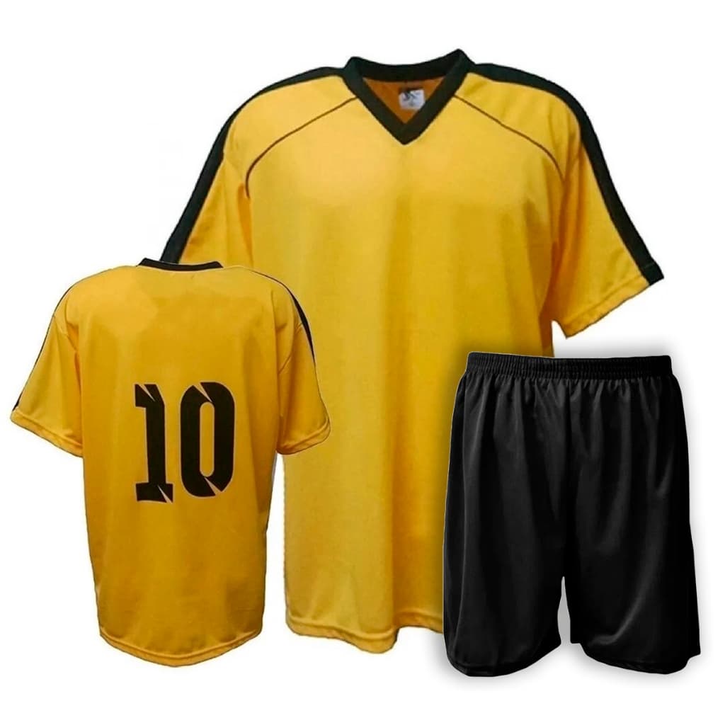 Kit Jogo de 20 Camisas numeradas + 20 Calção + 2 Camisas de Goleiro