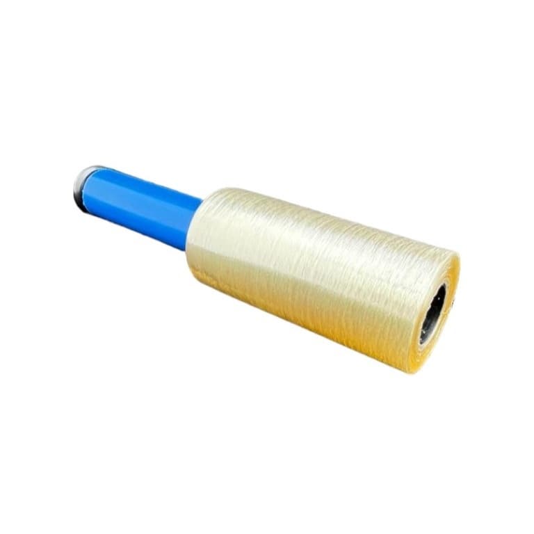 Rolo Filme PVC com Cabo Giratório 10cm x 100m/70m Resistente Multiuso Transparente Embala Protege Conserva Alimentos