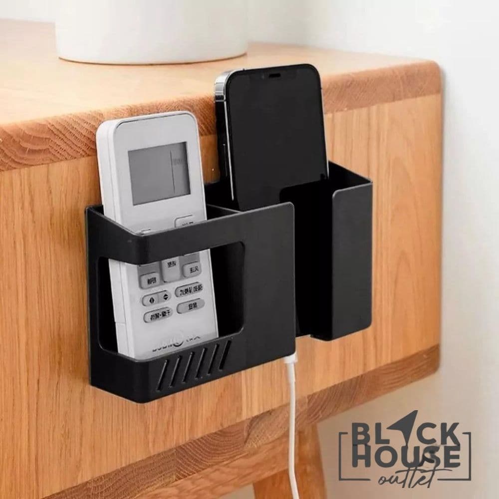 Suporte De Parede dois em um Multifuncional Sem Furar Telefone Móvel/Controle Remoto/Banheiro