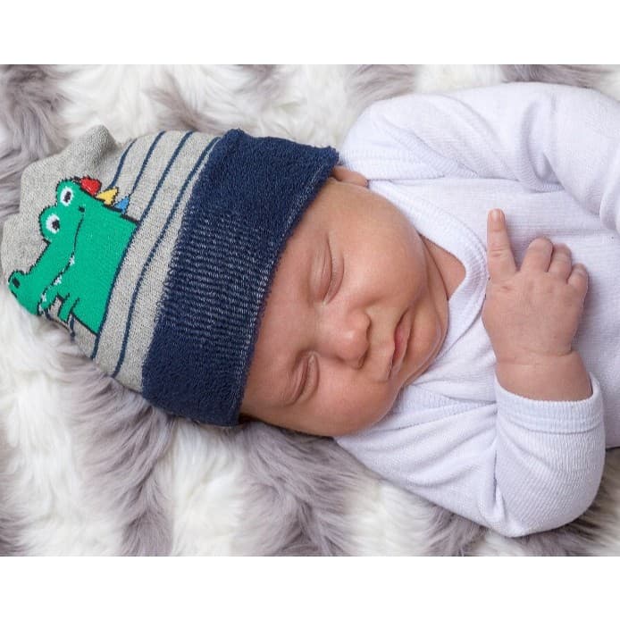 Kit 03 Toucas Fofurinha Para Recém Nascido Bebê Menina e Menino