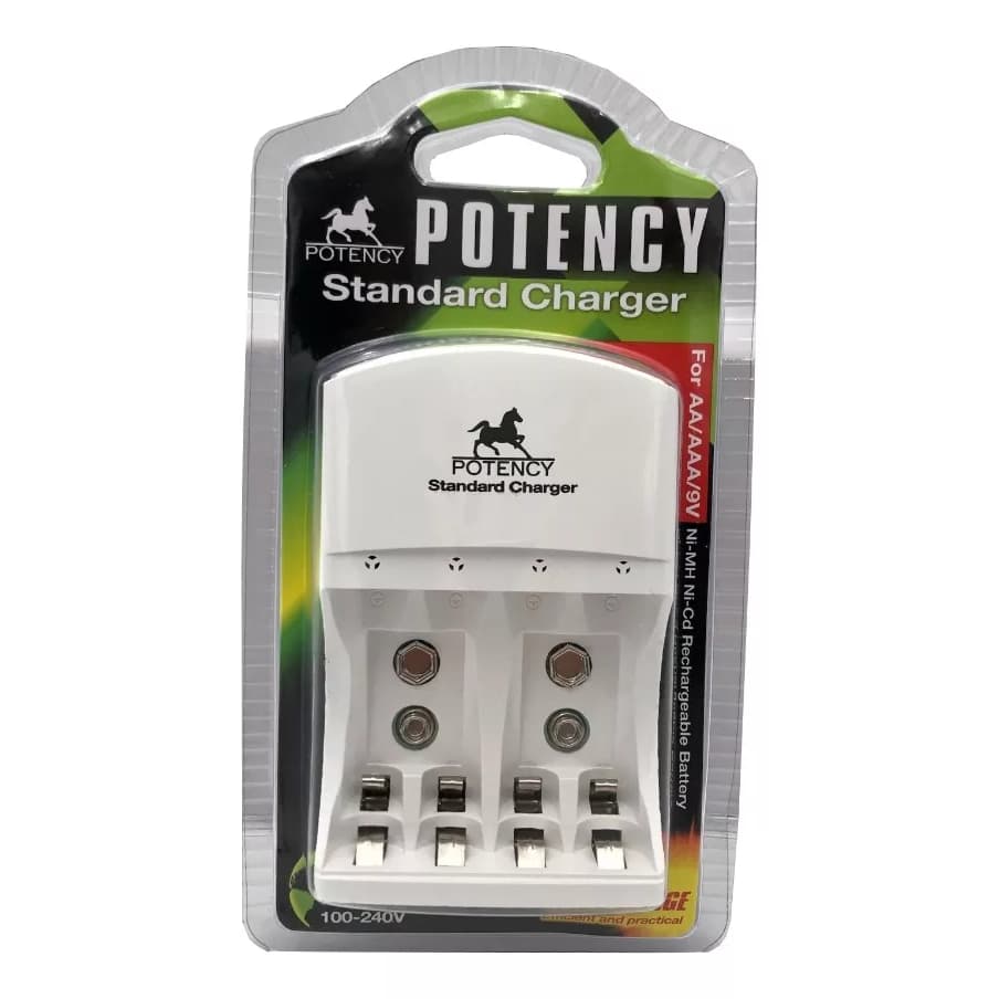 Carregador De Pilha E Bateria Recarregaveis Aa Aaa 9v Bivolt