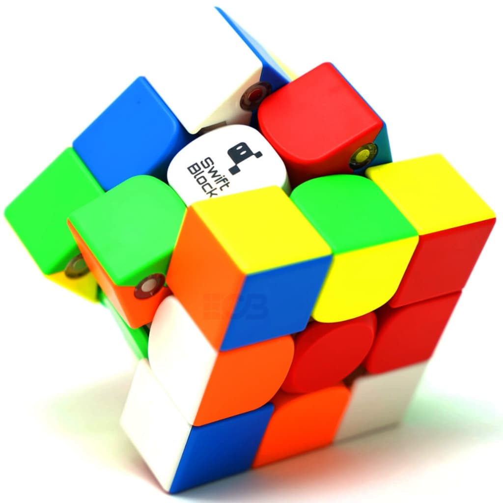 Cubo Mágico 3x3 Profissional Gan Swift Block 355s Magnético