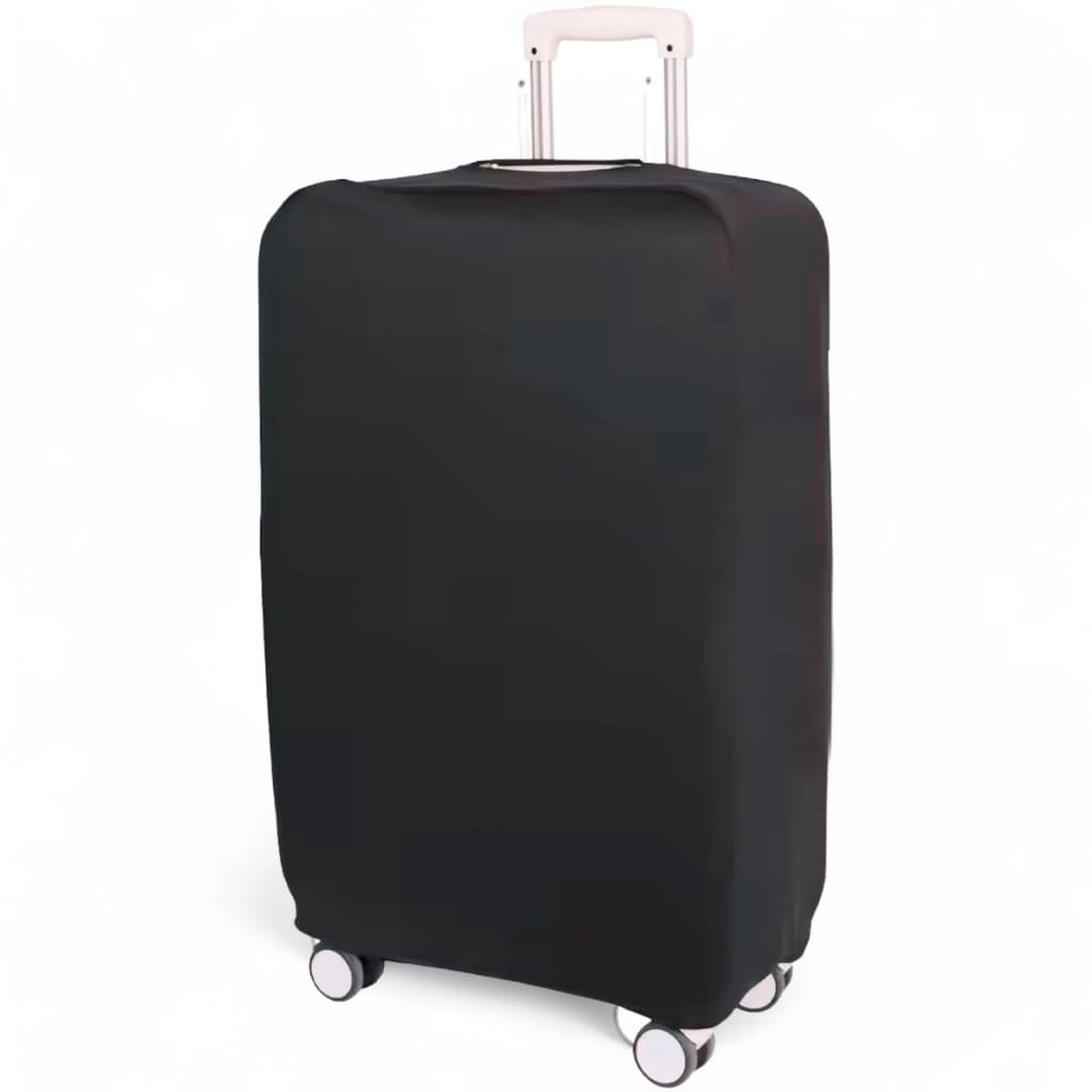 Capa Para Mala De Viagem Preta Premium Protetora de Bagagem P M G Segurança a Bordo e Despachada