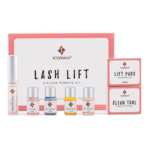 Kit Lash Lift Lifting De Cílios Permanente Iconsign Original
