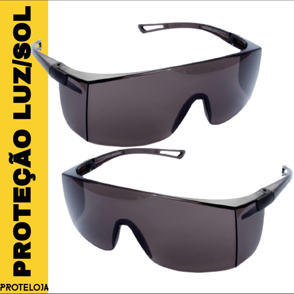Jogo com 2 Óculos de Segurança Epi SKY com CA