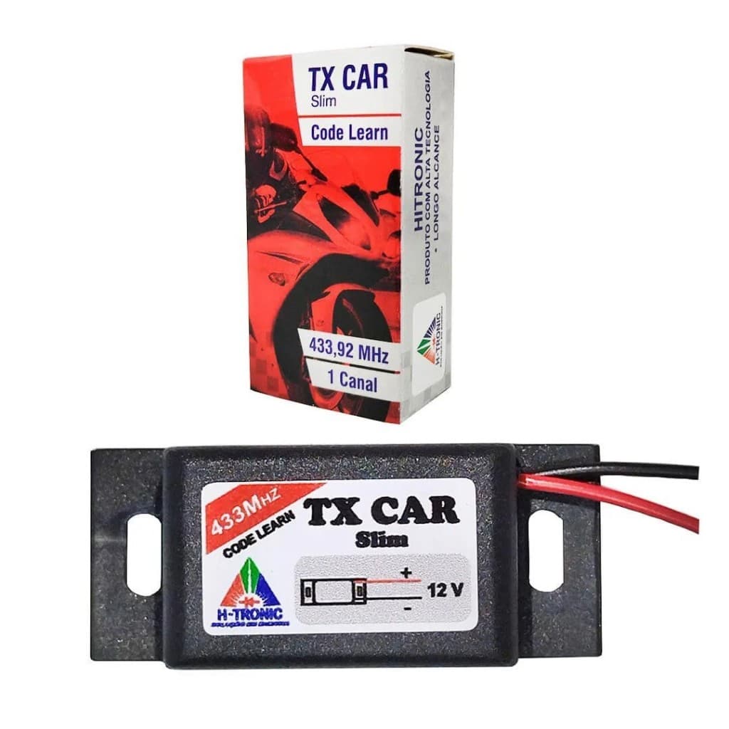 Controle Portão Eletrônico Farol modelo Tx Car 433Mhz - h-tronic