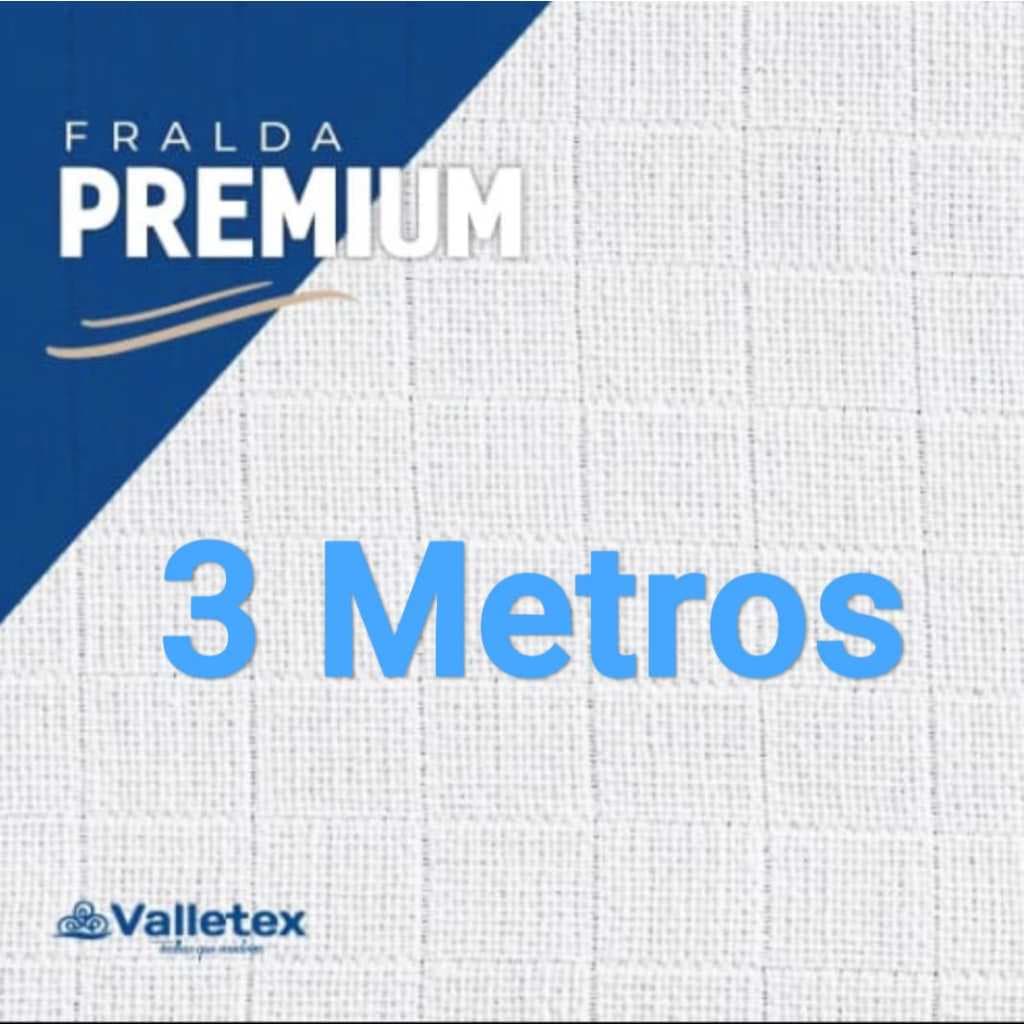 **Fralda Premium Valletex 3m x 80cm largura PERFUMADA 200 g/m²**