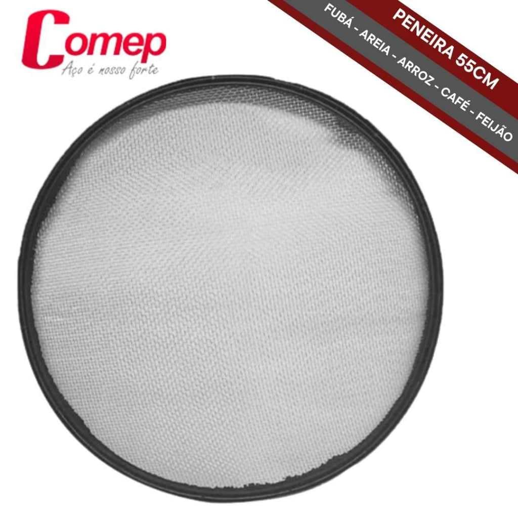 Peneira Malha de Aço Premium Com Aro Plástico Comep