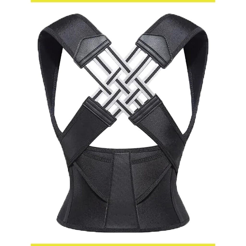 Corretor postural para colunas retas com velcro