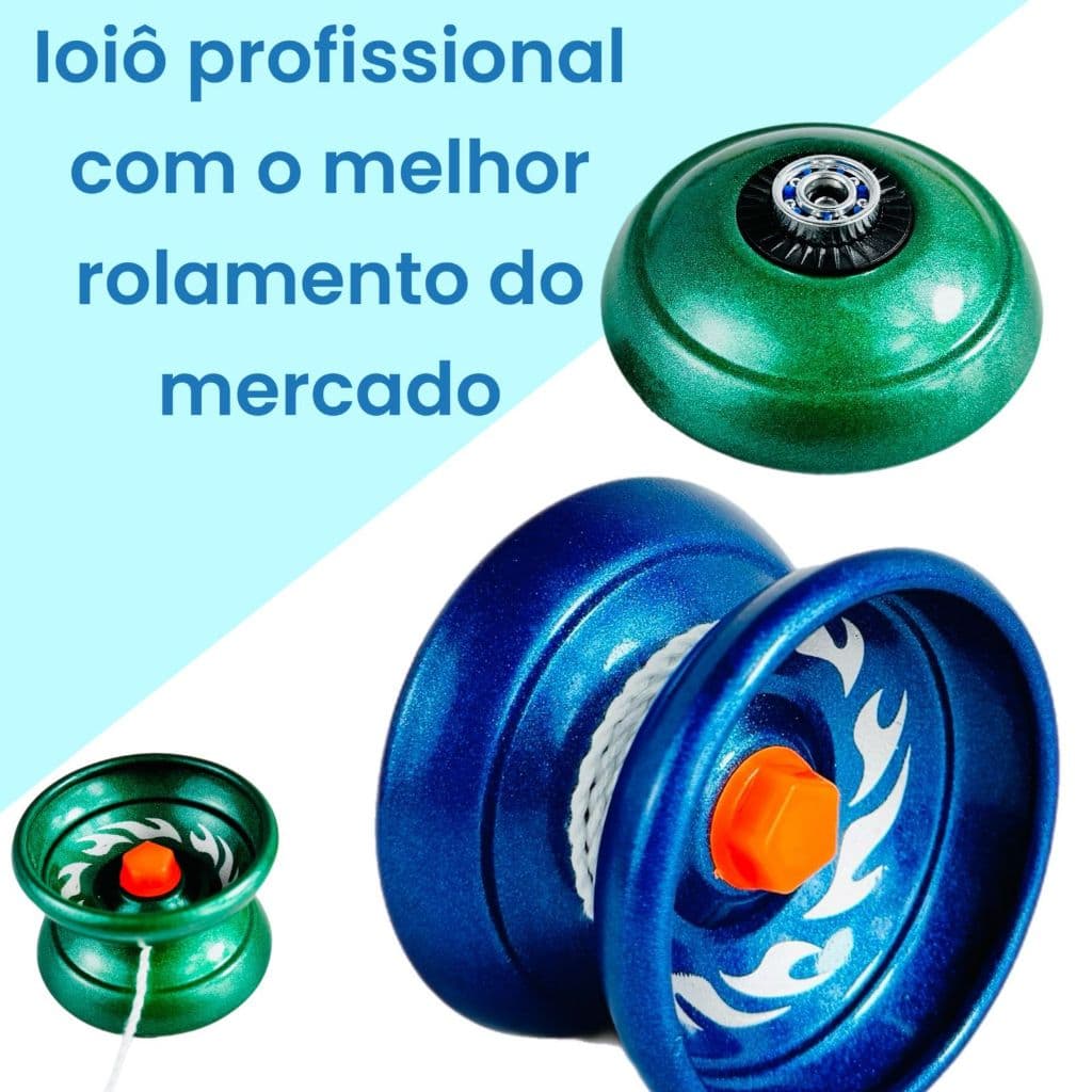 Ioio De Metal Com Super Rolamento Responsivo O Melhor Do Brasil Preço De Promoção Para Presentes Para Crianças