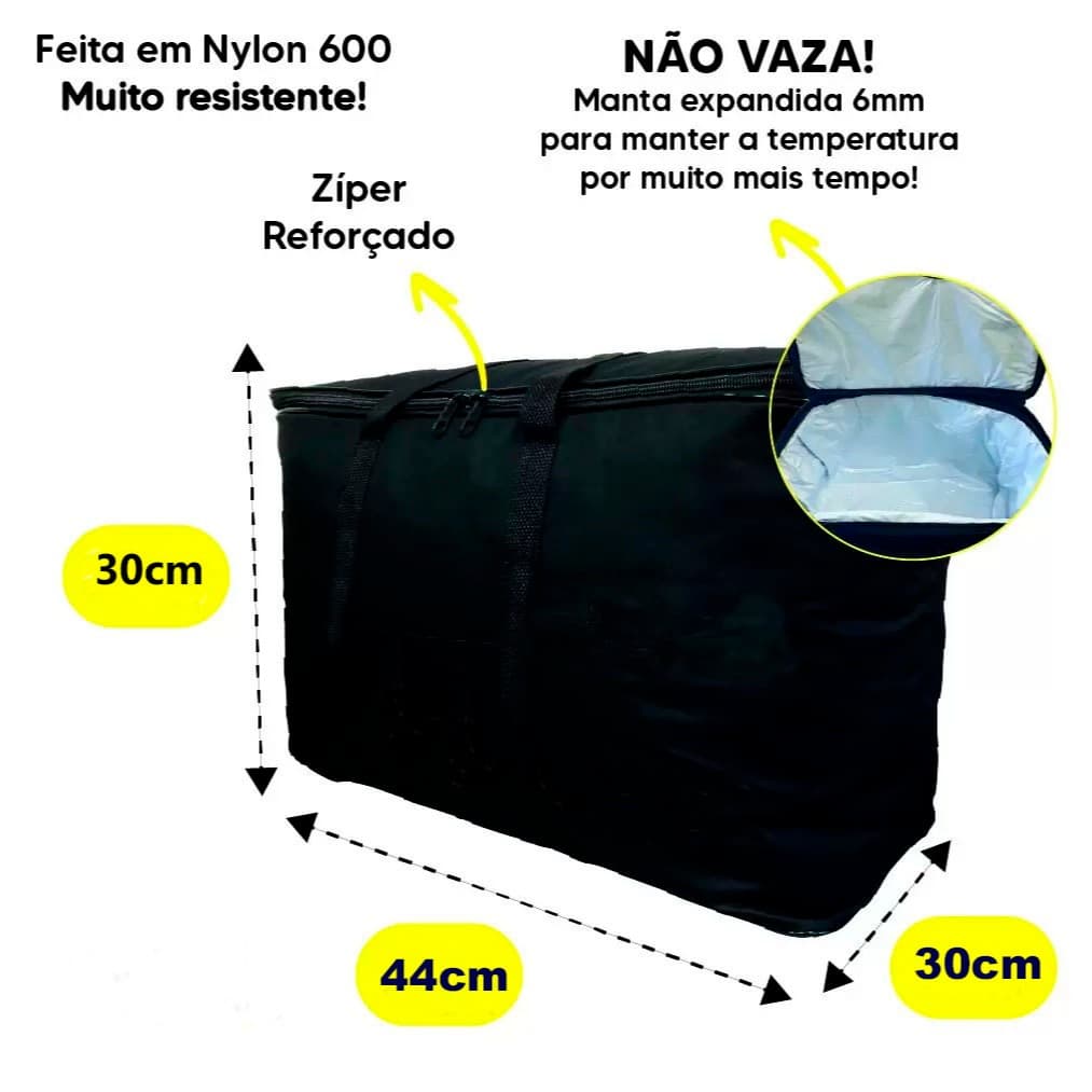 BOLSA TERMICA GRANDE 40 LITROS GOLDEN FISH