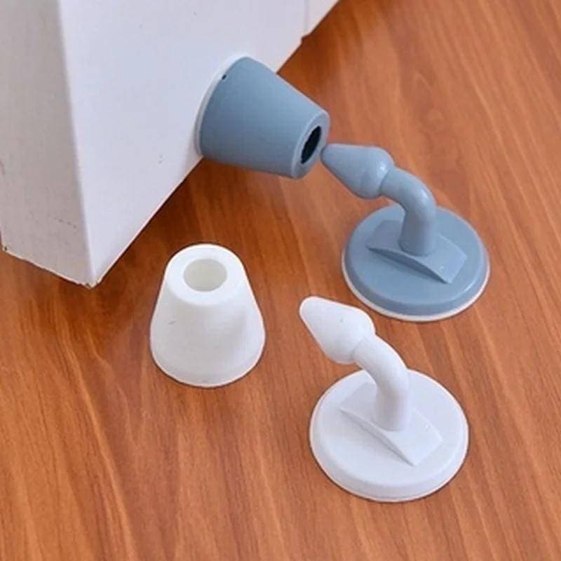 Trava de Porta Peso de Porta Batente Fixador Prendedor Adesivo Amortece Impacto Batedor Peso Segurador