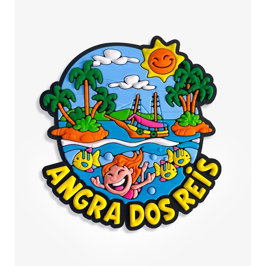 Ímã Angra dos Reis Emborrachado – Ímã de Geladeira