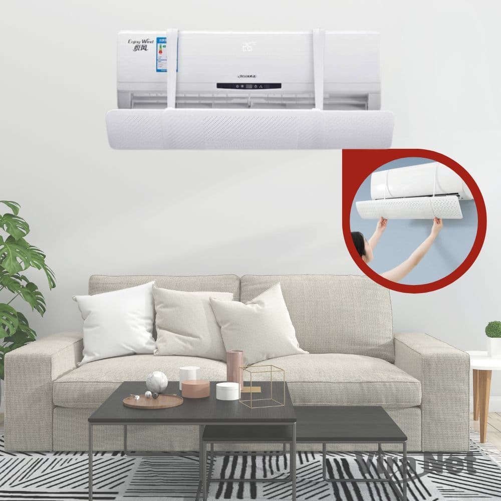 Defletor Ajustável Para Ar Condicionado Split Universal Direcionador de Fluxo de Ar