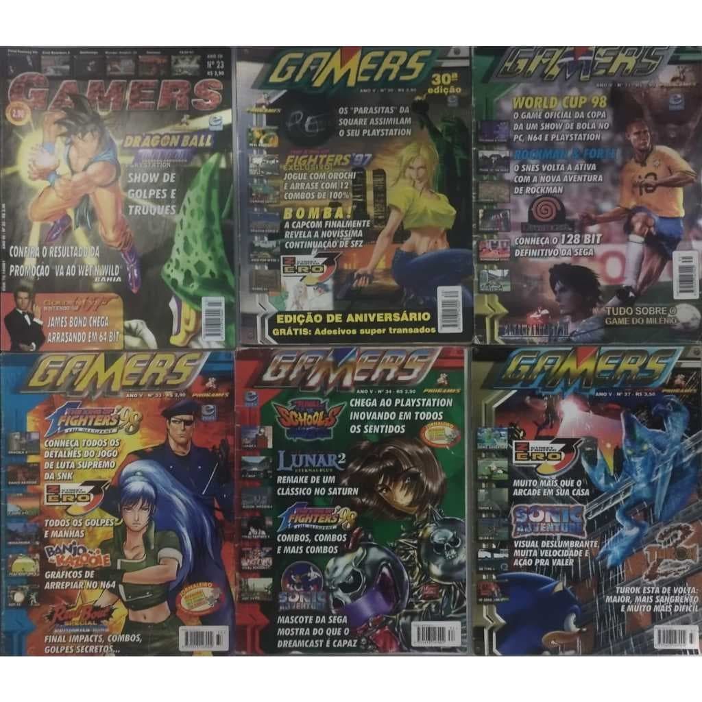 Revista Gamers - Diversos Numeros