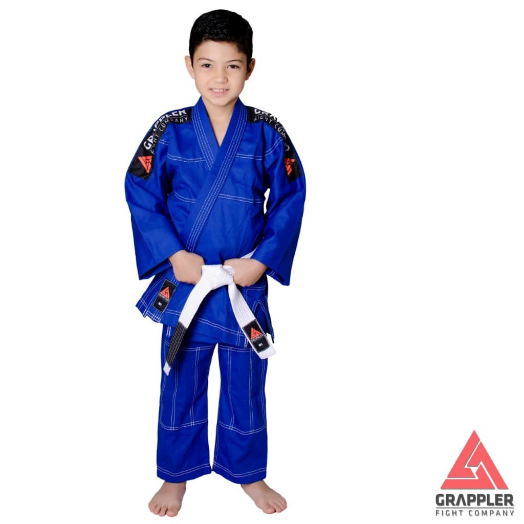 Kimono Infantil Patch para Jiu-Jitsu/Judo + Faixa - Grappler