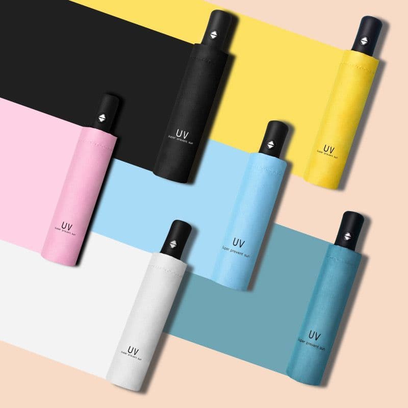 Guarda Chuva Reforçado Abre e Fecha Automático • Fibra reforçada •secagem rápida e prática •Proteção UV