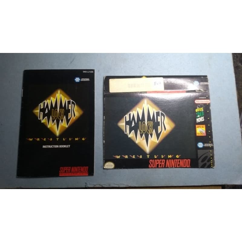 Super Nintendo Hammer Lock Manual
