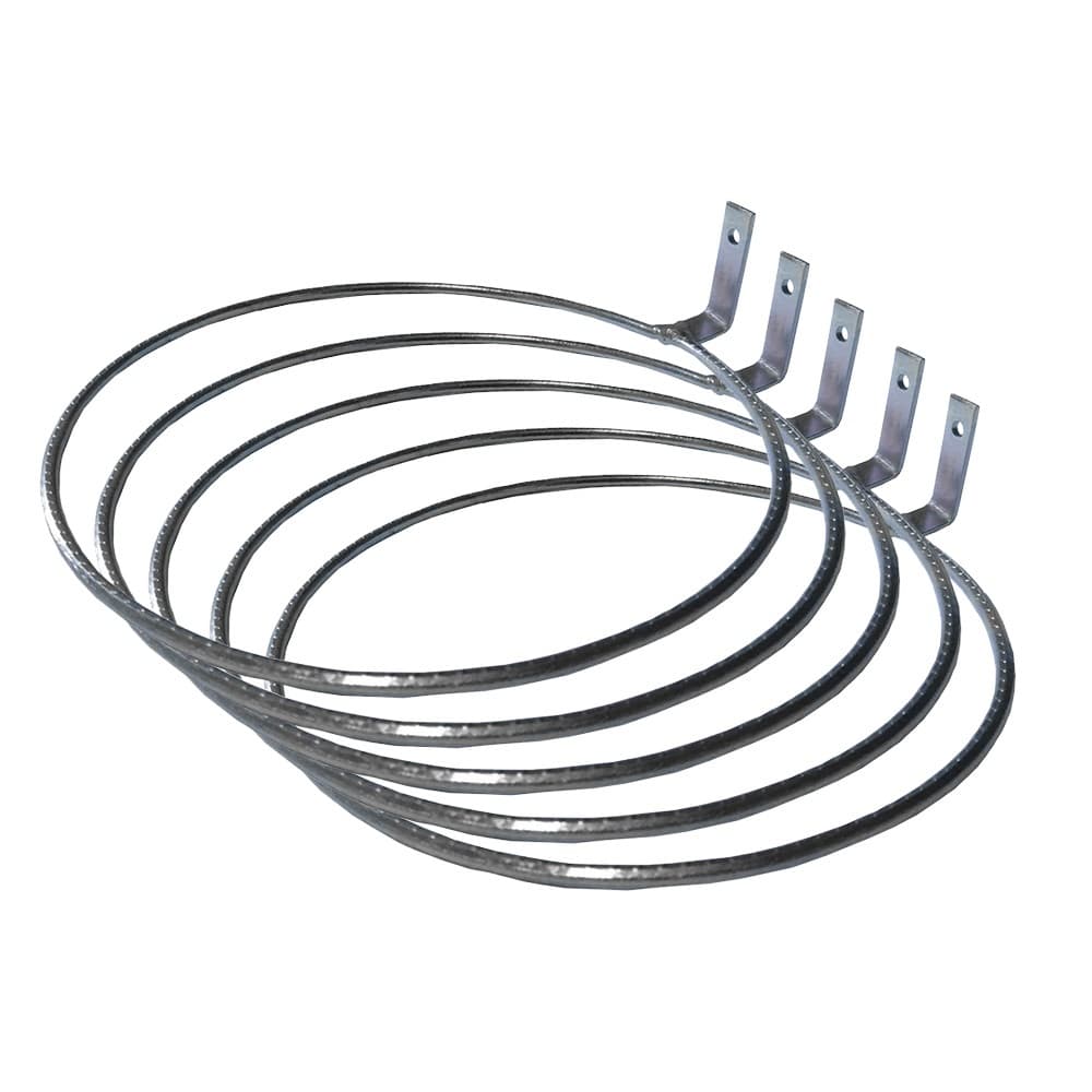 Conjunto 05 Argolas 20cm Parafusar Painel, Parede Sem Vaso