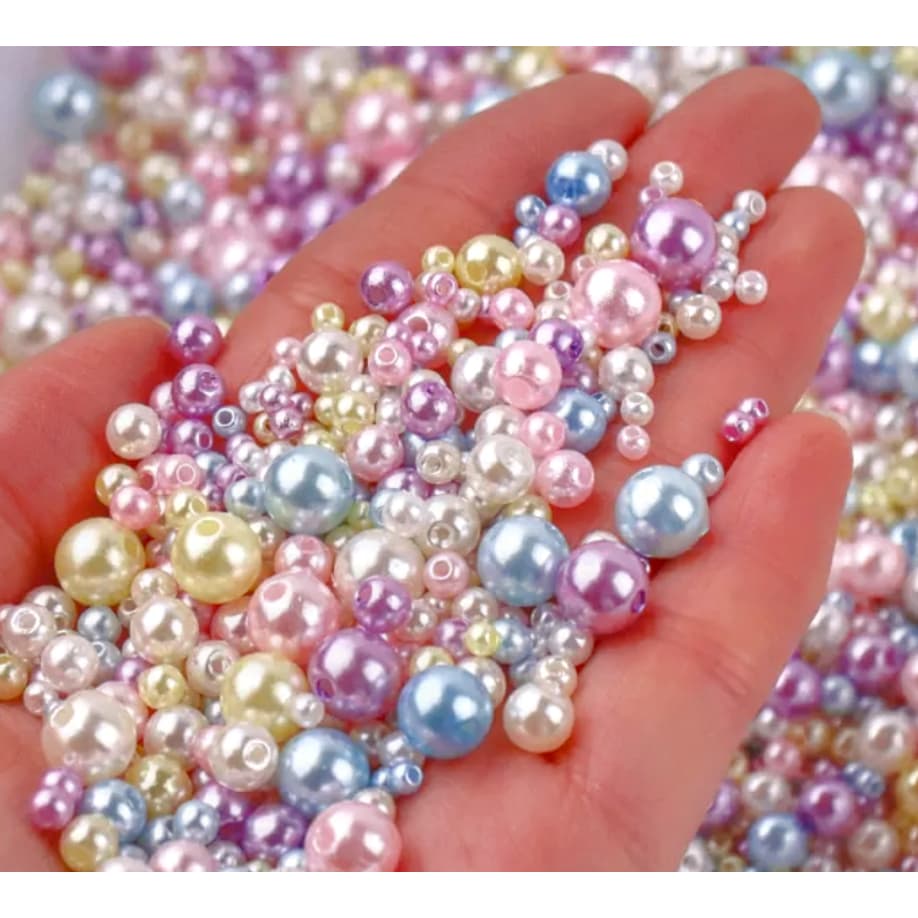 Kit Perolas Coloridas de ABS 300 Unidades