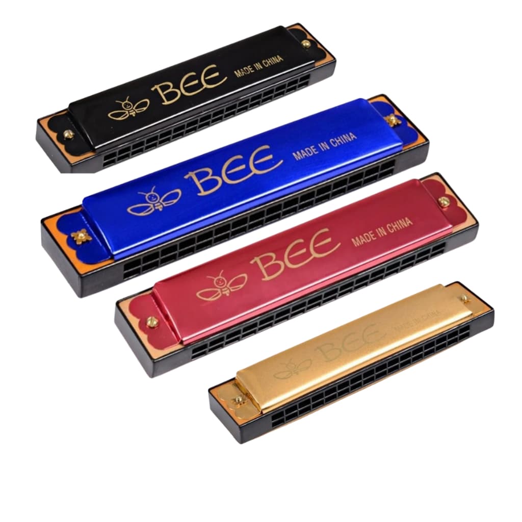 Brinquedo infantil gaita musical harmônica 16 Furos 32 tons