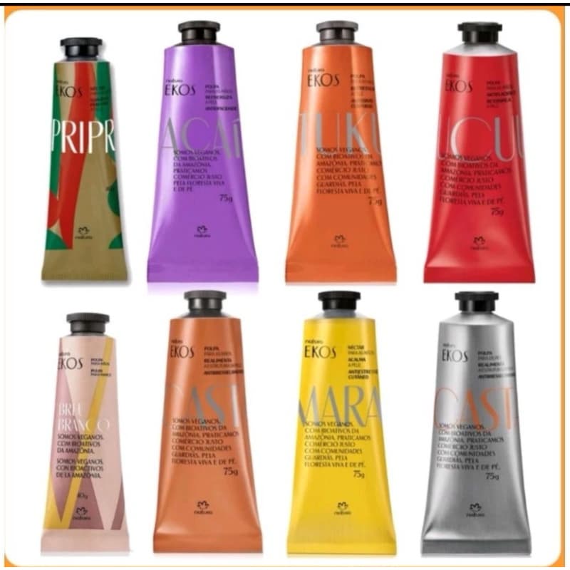 polpa / creme / necta ekos mãos e unhas Natura