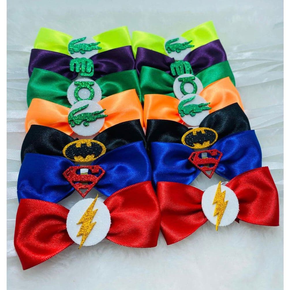 Kit 10 Gravatas Pet Borboleta  P/ Macho Com Fita Para Cães Macho Banho e Tosa