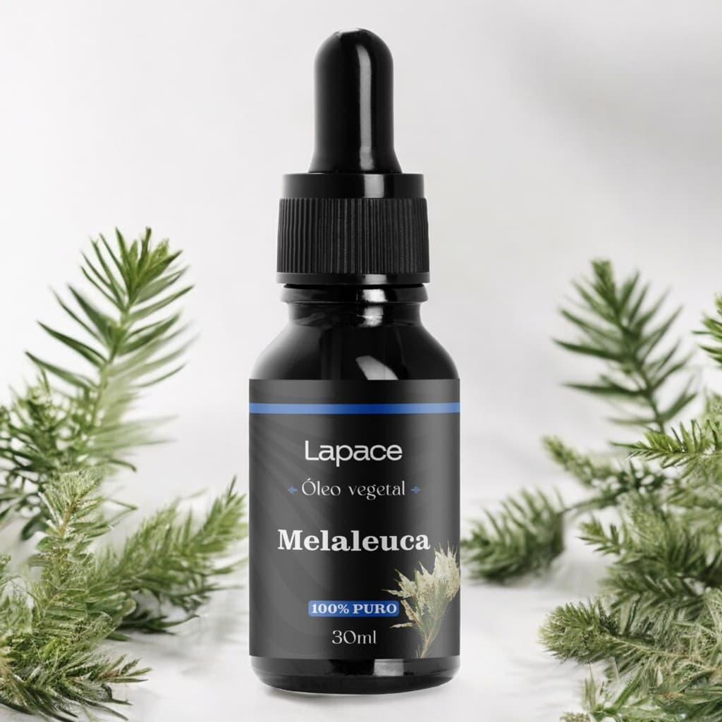 Óleo Vegetal Melaleuca Tea Tree 100% Puro 30ml Lapace Para Unha Pele Cabelo