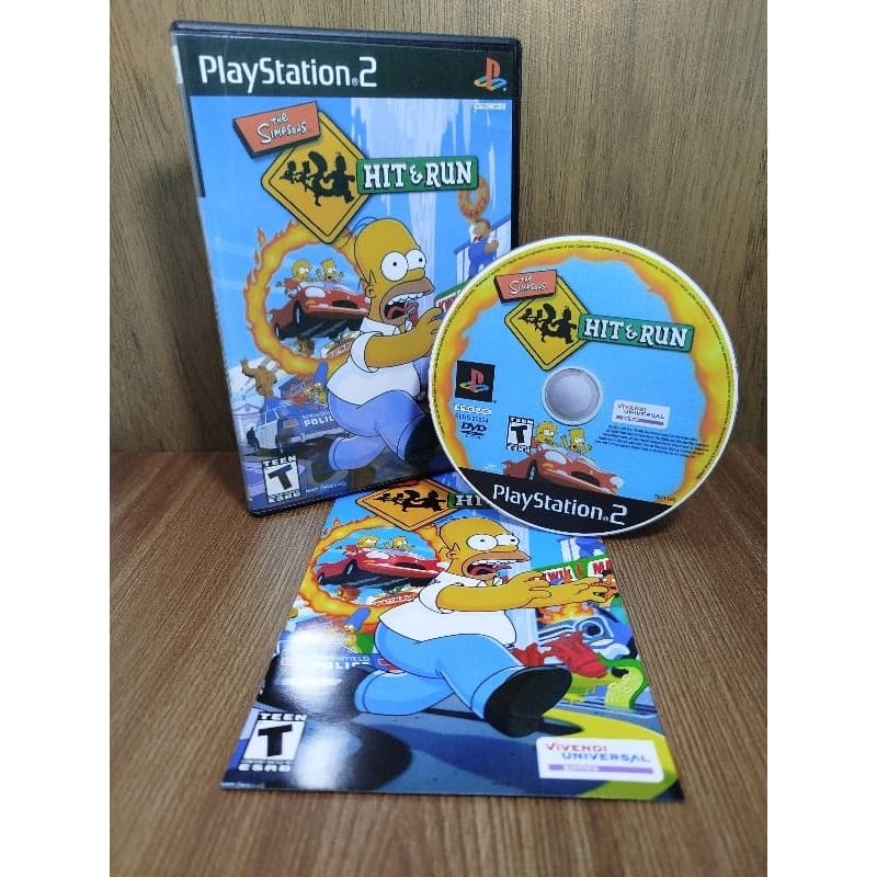 Jogo Simpsons Hit & Run (Legendado em Português) - Playstation 2