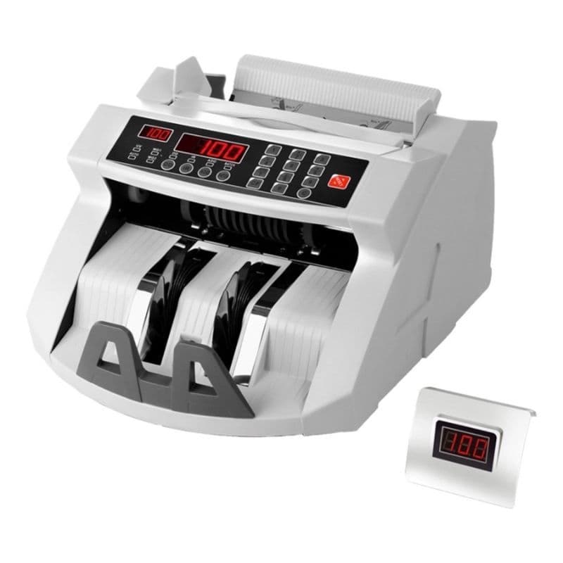 Máquina Contadora de Cédulas Profissional Bivolt é ideal para mercados, sacolões e supermercados
