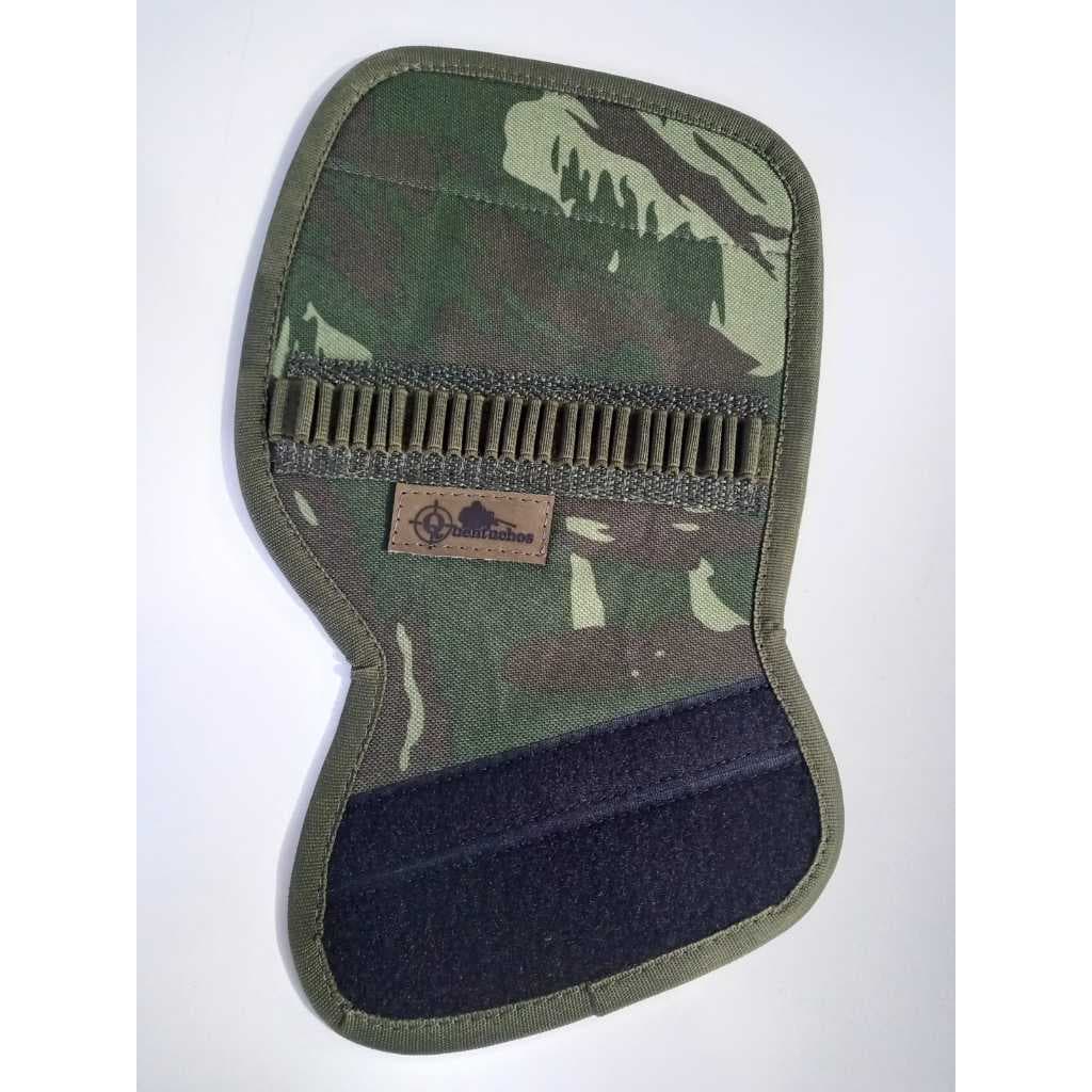 Cartucheira de Coronha Camuflada Quentuchos - Cal. 22