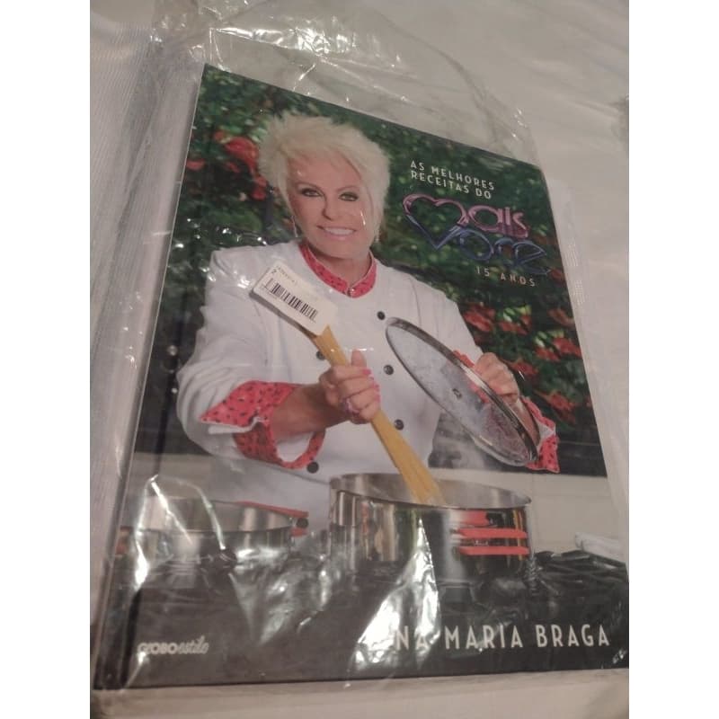 Livro de Receitas Da Ana Maria Braga, " As melhores Receitas do Mais Você 15 Anos!!