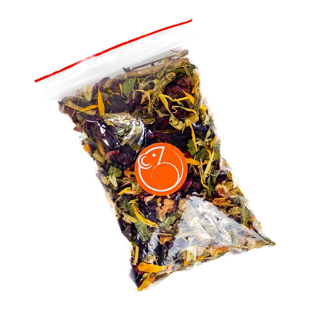 Mix de Flores para Hamster Gerbil Twister Roedores Pássaros