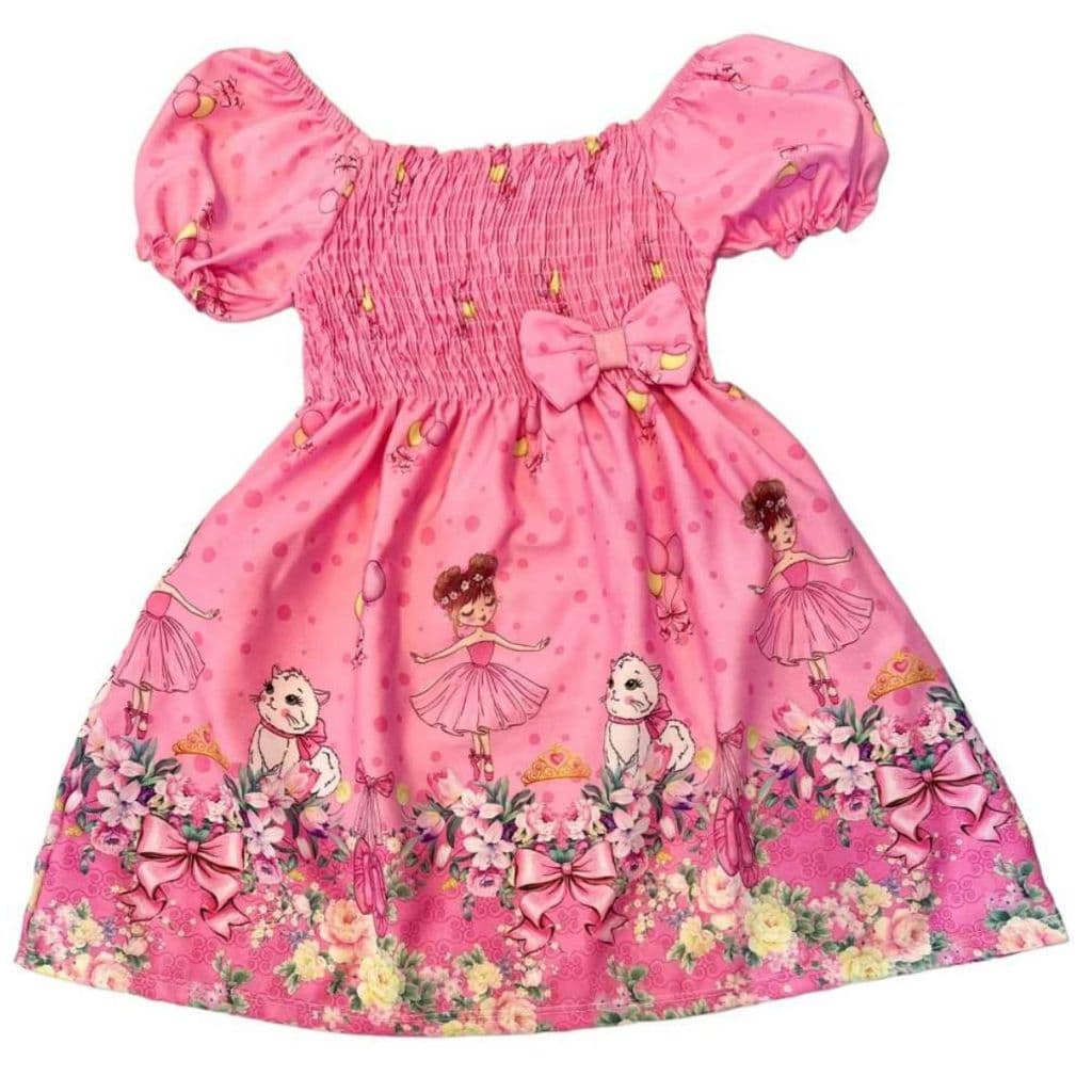 Vestido Infantil Menina Criança Passeio Festa Aniversario