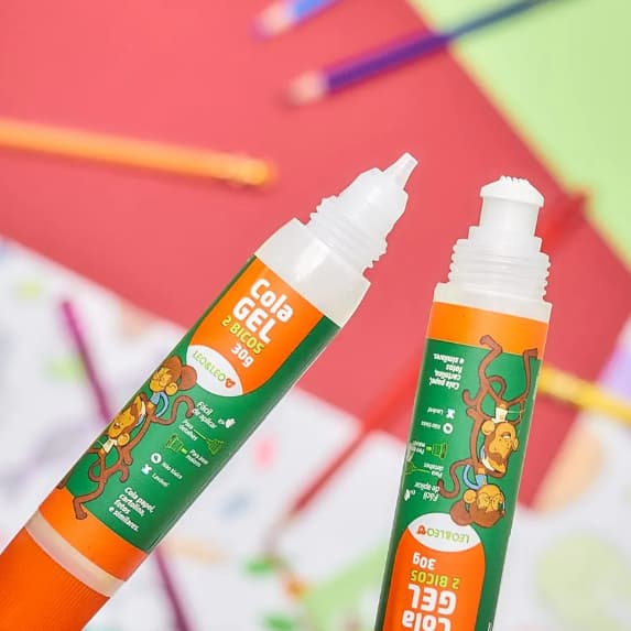 Cola Gel 2 Bicos  Leoeleo
