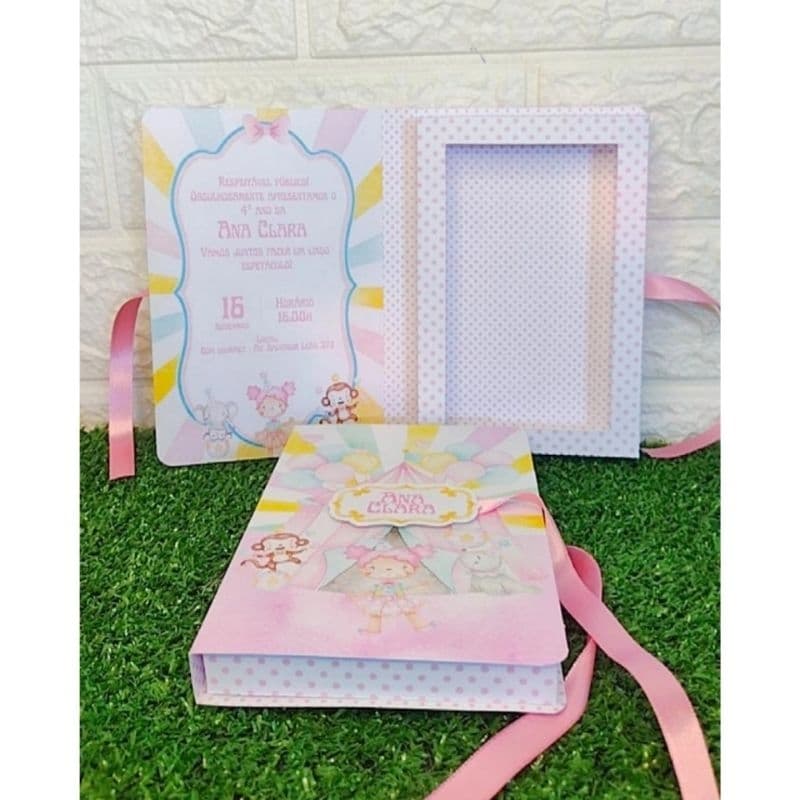 15 Convite Livro 15x10  Desmontado ( Leia a Descriçao )