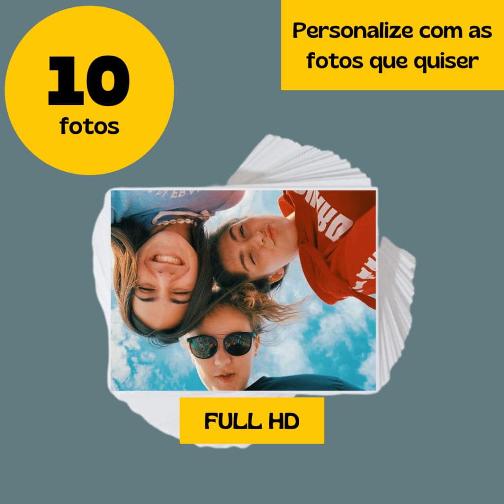 REVELAÇÃO FOTO 10X15 COM 10 UNIDADES - IMPRESSÃO FULL HD