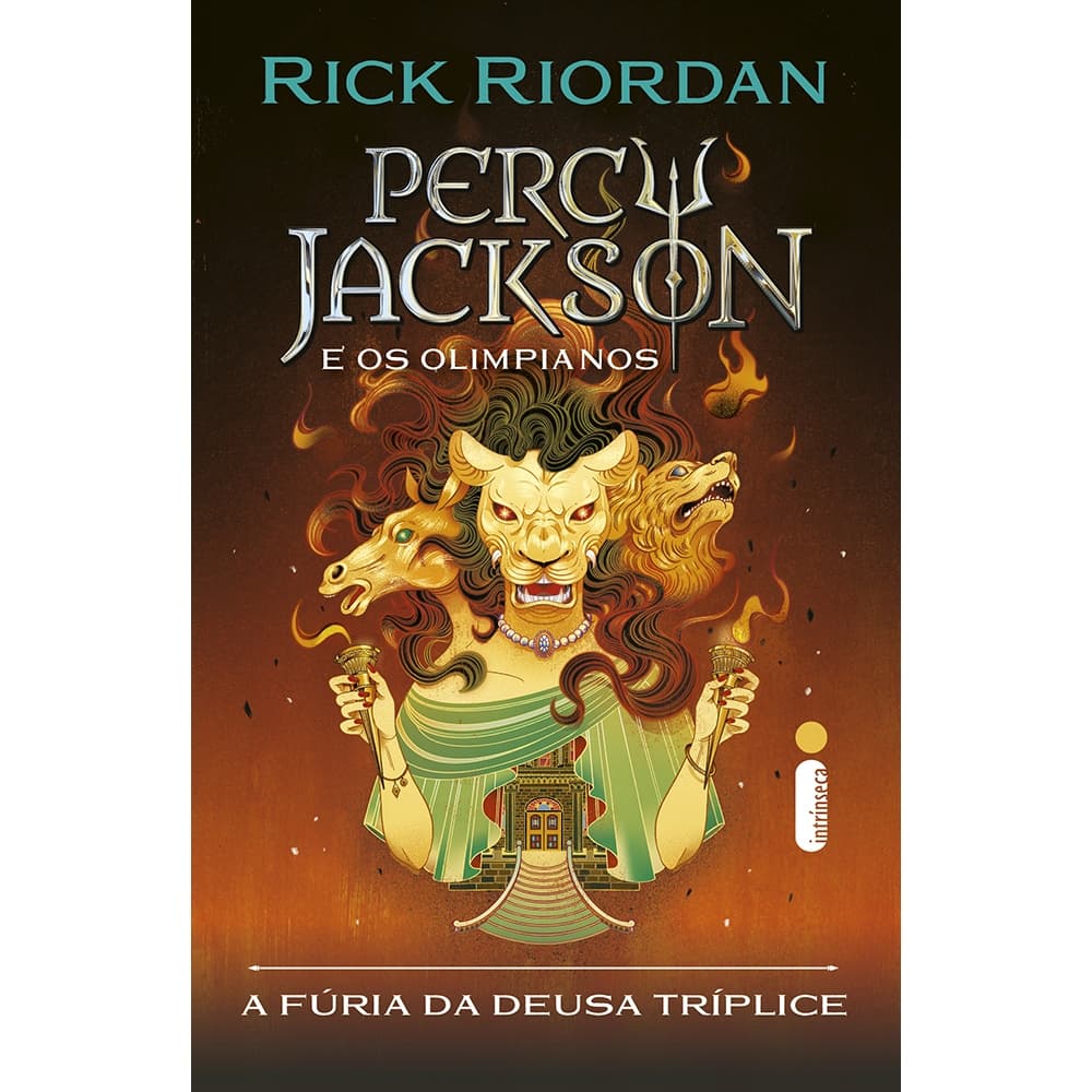 Livro A fúria da deusa tríplice Série Percy Jackson e os olimpianos: As aventuras do último ano Rick Riordan Intrínseca