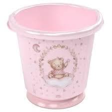 Banheira Ofurô Bebê Rosa Sensitive Urso nas Estrelas 17,2 L Plasutil