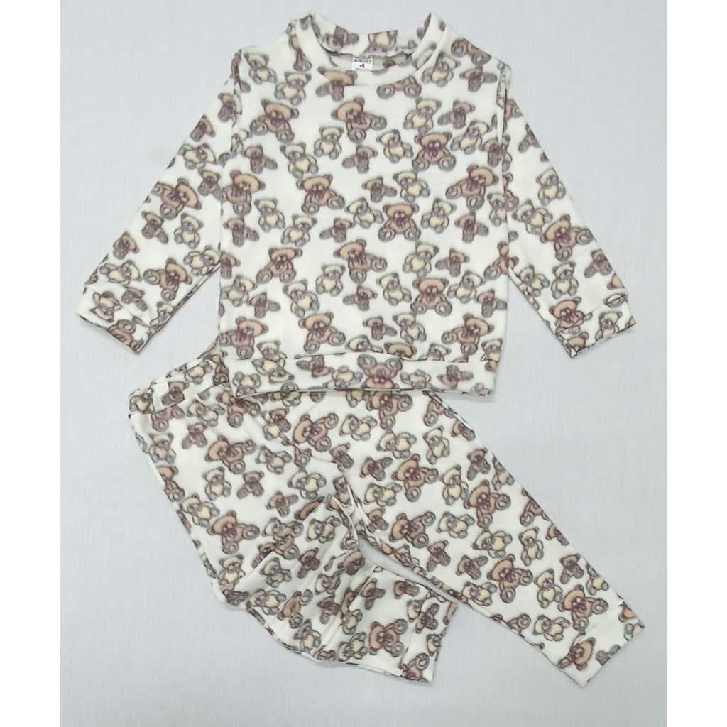 Pijama infantil de soft tamanho 10 e12 feminino e masculino
